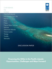 Financing the SDGs in the Pacific Islands: opportunities, challenges and ways forward